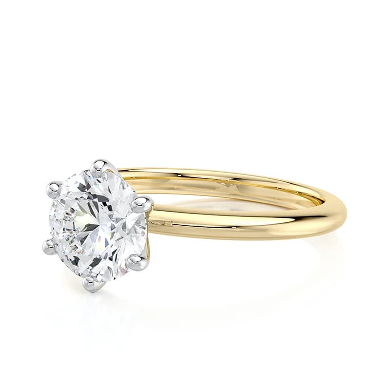 0.5 Ct Solitaire Engagement Ring — RINGS | Evaan Jewels