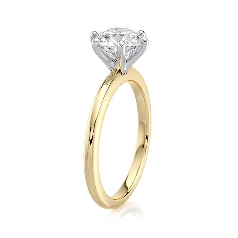 0.5 Ct Solitaire Engagement Ring — Thumbnail 2