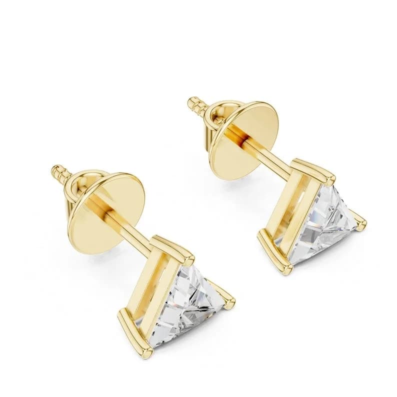 Evaan Lab Grown Diamond Gold Earring – R001 | 1.30ct — Image 1